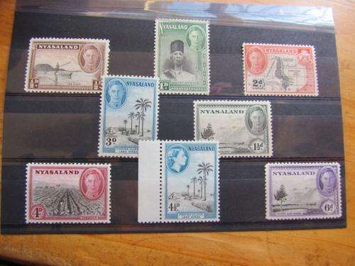 Nyasaland stamps - GREAT CONDITION - MINT/No Hinges on CARD  **R1 START**