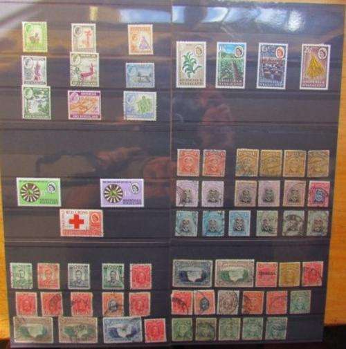 RHODESIA TOP CLASS ASSORTMENT ON 6 X CARDS  **$^ R1 START ^$**