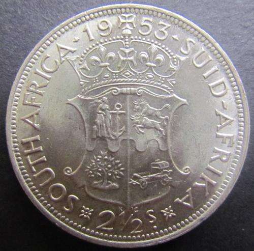 1953 2/6 HALFCROWN - UNCIRCULATED TOP CONDITION ***R1 START***
