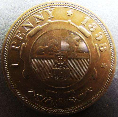1898 Z.A.R PENNY - SUPERB CONDITION  **$$$ R1 START $$$**