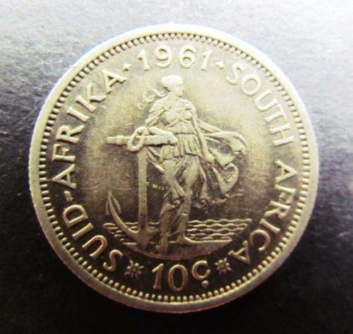 1961 SHILLING - SILVER SHILLING *** $**R1 START**$