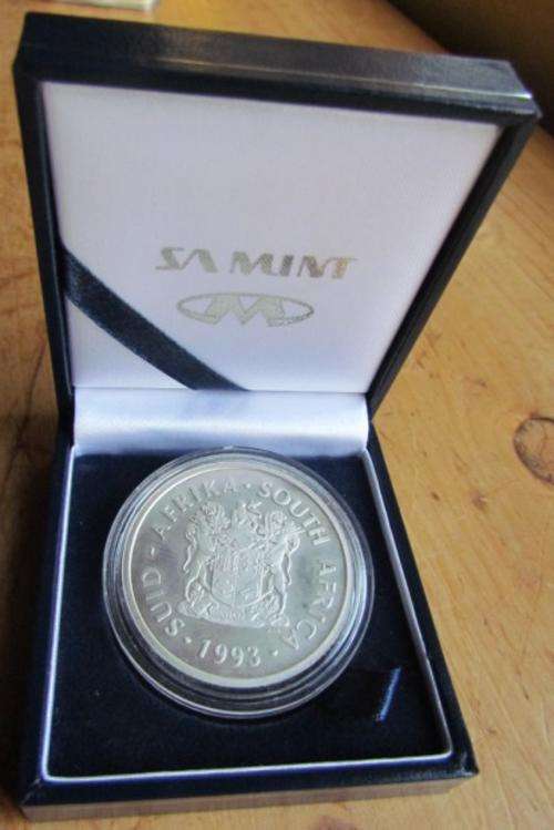 1993 PEACE SILVER R2 - 0.925 SILVER - 33.626g - LOW LOW START !!!!!