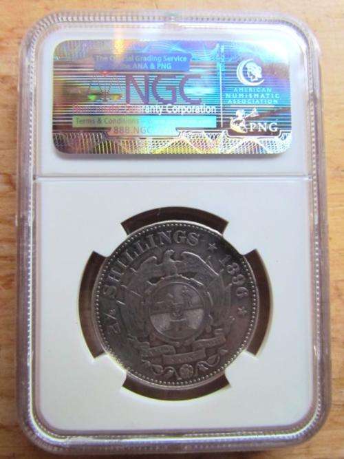 NGC 1896 2/6 HALFCROWN - XF DETAILS - R1 START !!!!!!!