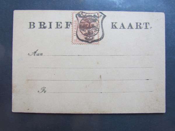 O.F.S BRIEF KAART - VERY RARE - R1 START