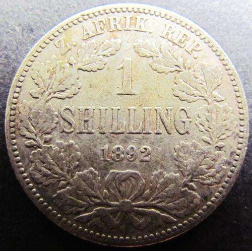 1892 1 Shilling  - Rare in any condition - ### R1 START ### NO RESERVE