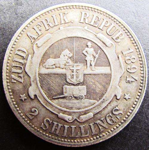 1894 2 SHILLING - RARE CONDITION - ### REDUCED START ###