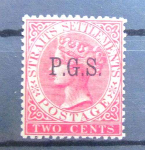 Straits Settlements P.G.S OVPT MM