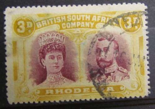 B.S.A.Co. DOUBLE HEADS VF USED **FREE POSTAGE**