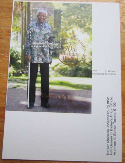 MANDELA ## SCARCE ## LEED'S POSTCARD - THE LAWYER - SEE PICS