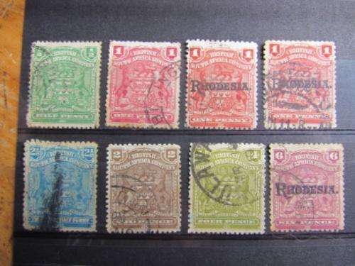 **R1 START** Rhodesia - Early Used Lot **R1 START**