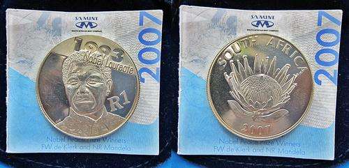 Nelson Mandela Uncirculated $$$Catalogue Value = R2500.00$$$