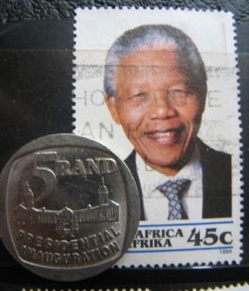 WOW!!! R1 START - MANDELA PRES. INAUG. R5 + STAMPS + STAMPS!!!
