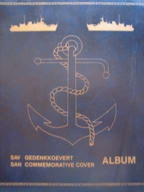 SA NAVY SIGNED !! FDC COLLECTION-IN OFFICIAL ALBUM -CRAZY R1