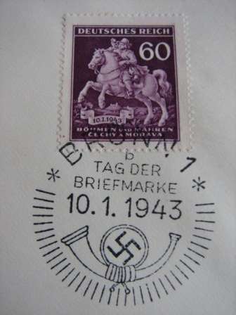 1943 POSTAL ITEM - COVER WITH SPECIAL POSTMARK - YOURS @@@ LOW