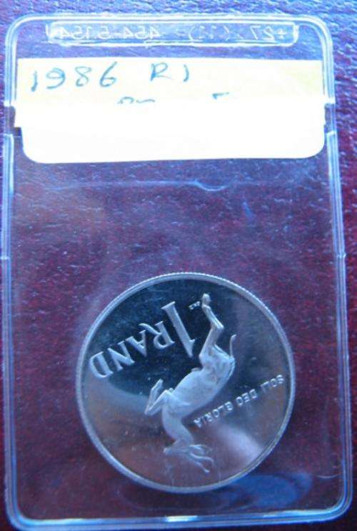 PROOF 1986 R1 - DIFFICULT TO FIND IN SINGLES - LOW START !!!!!!