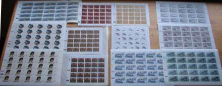 MINT FULL SHEETS - THIS COLLECTION ALL YOURS @ A R1 START - no reserve.