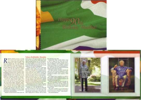 MANDELA COLLECTOR'S VIP HARD COVER FOLDER+MINI SHEETS!!!