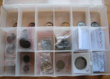 COIN COLLECTION-Coins,blank coins,1965-The Whole Lot @  R1 START-See Pics