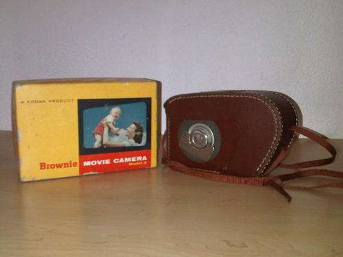 Vintage Kodak Brownie Movie Camera Model 2