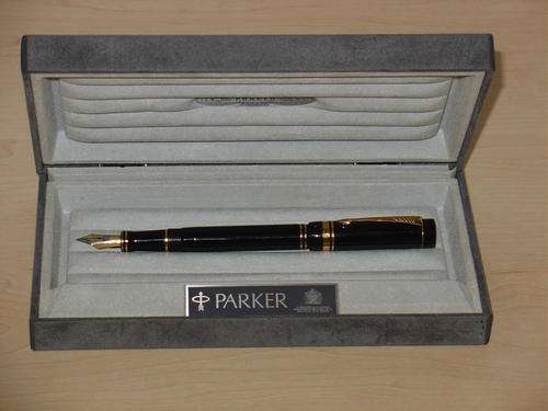 18k Parker Duofold Fountain Pen
