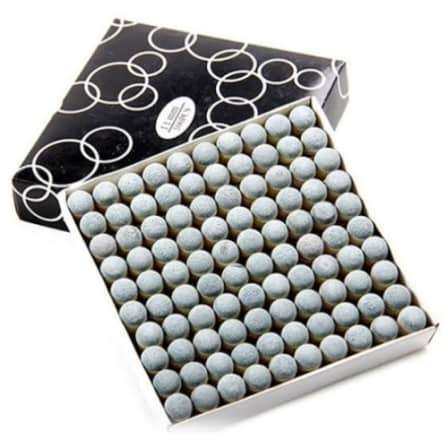 Pool Cue Tip Slip On 100 Piece 11MM