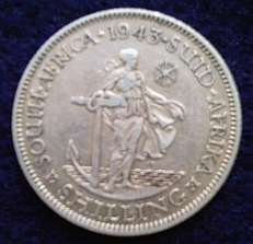 1943 SILVER SHILLING