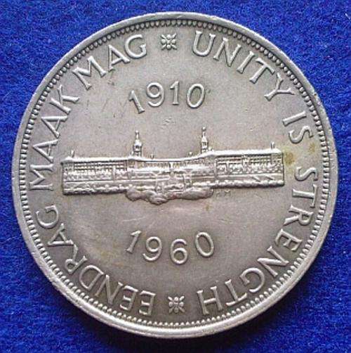 1960 SILVER 5 SHILLINGS