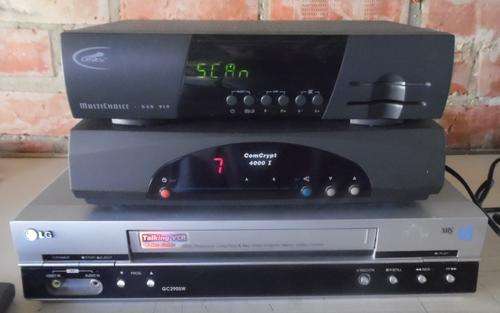 DST decoder, Mnet decoder & LG VCR all in perfect working order