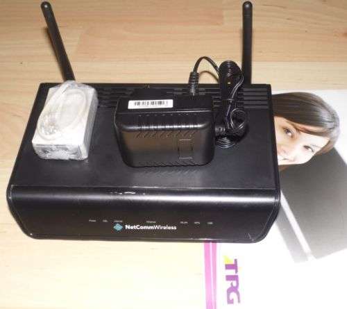 NetComm Wireless¿ ADSL2+ Wireless Nb604n 4 port router Router