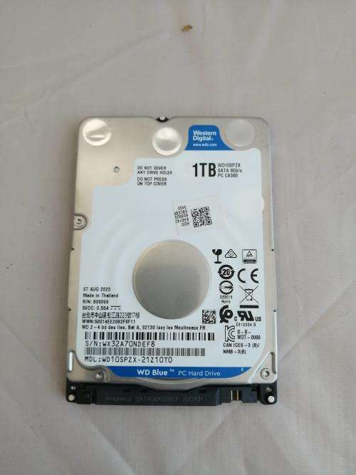 Western Digital 1TB 2.5 Har Drive