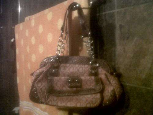 Red Bag with Chain straps