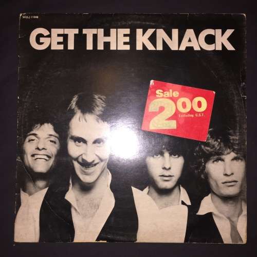 The Knack - Get The Knack (LP) Vinyl Record FIRST ALBUM
