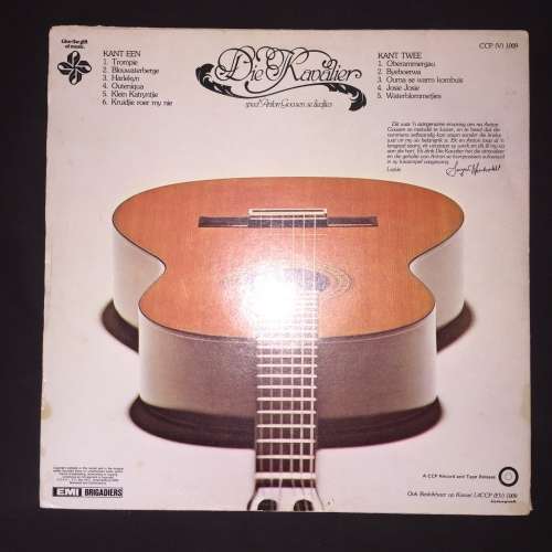 Die Kavalier - Speel Anton Goosen se Liedjies (LP) Vinyl Record