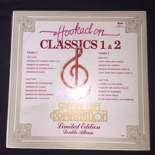 Louis Clark - Hooked on Classics 1 & 2 (LP) Vinyl Record DOUBLE ALBUM