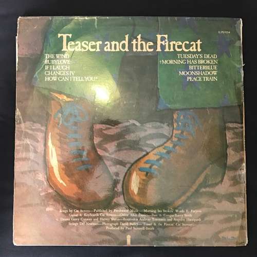 Cat Stevens - Teaser and the Firecat (LP) Vinyl Record (5th Album)