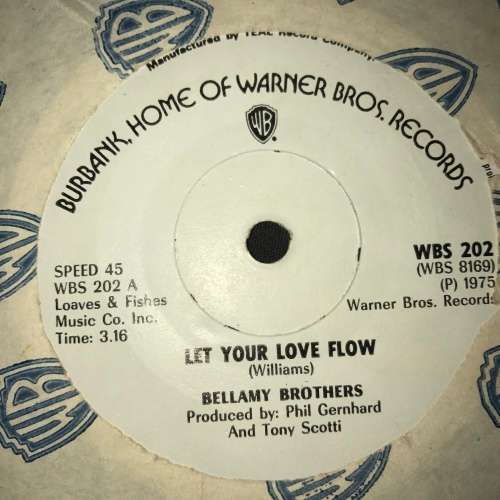 Bellamy Brothers - Let Your Love Flow (7", Single) 45RPM