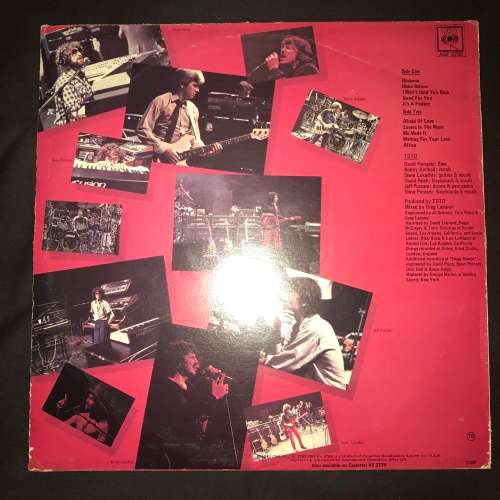 Toto - Toto IV (LP) Vinyl Record (4th Album)