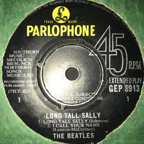 The Beatles - Long Tall Sally (7", EP) 45RPM
