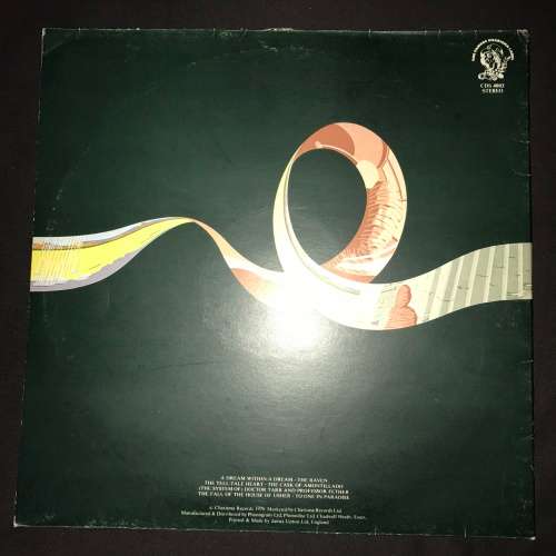 The Alan Parsons Project - Tales of Mystery and Imagination (LP) Vinyl Record (1st Album)