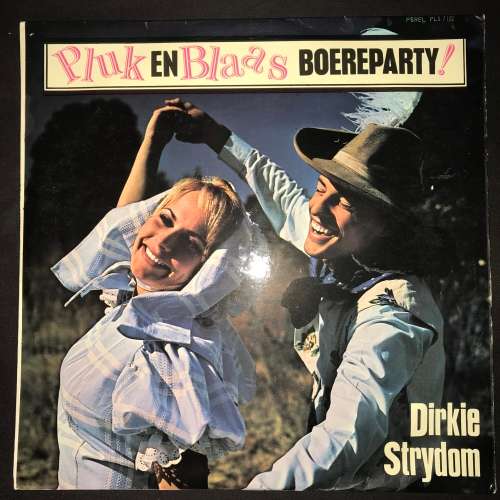 Dirkie Strydom  - Pluk en Blaas Boereparty (LP) Vinyl Record
