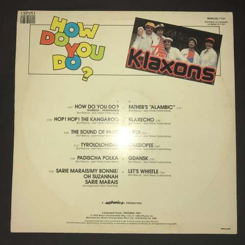 The Klaxons - How Do You Do? (LP) Vinyl Record (2nd Album)