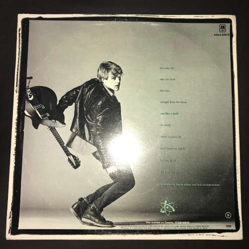 Bryan Adams - Cuts Like a Knife (LP) Vinyl Record (3rd Album)