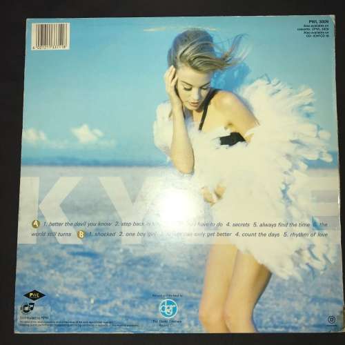 Kylie Minogue - Rhythm of Love (LP) Vinyl Record (3rd Album)