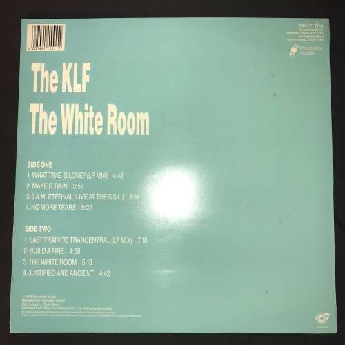 The KLF - The White Room (LP) Vinyl Record (2nd Album)