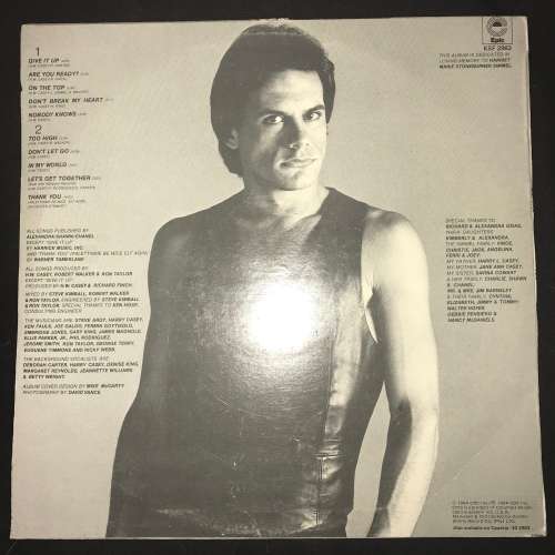 KC - KC Ten (LP) Vinyl Record (2nd Solo Album)