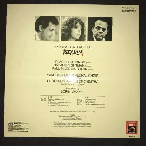 Andrew Lloyd Webber - Requiem (LP) Vinyl Record