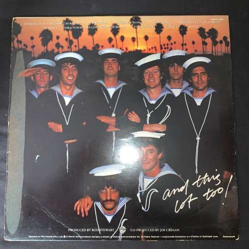 Rod Stewart - Tonight I'm Yours (LP) Vinyl Record (11th Album)
