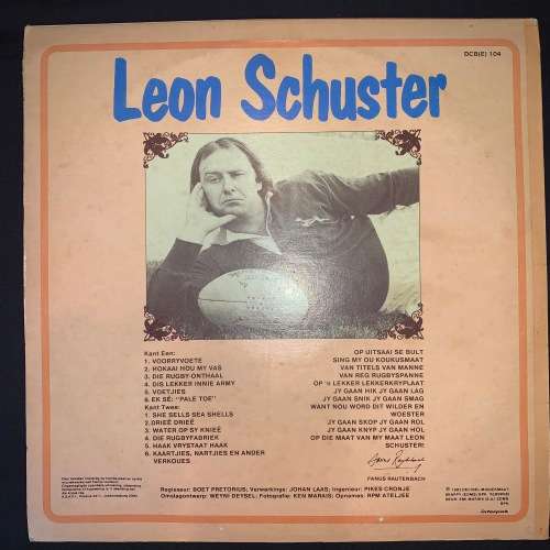 Leon Schuster - Leon Schuster (LP) Vinyl Records