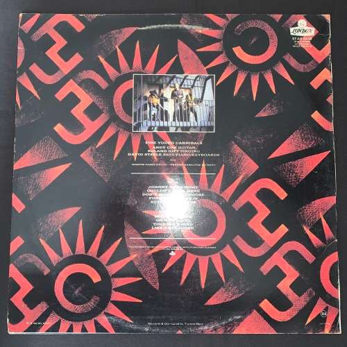 Fine Young Cannibals (FYC) - Fine Young Cannibals (LP) Vinyl Record (1st Album)