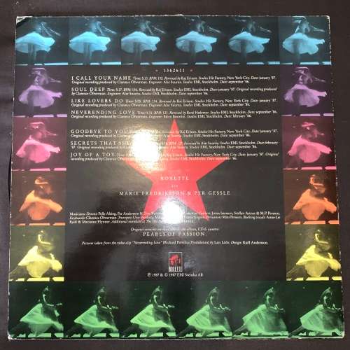 Roxette - Dance Passion (The Remix Album) (LP) Vinyl Record